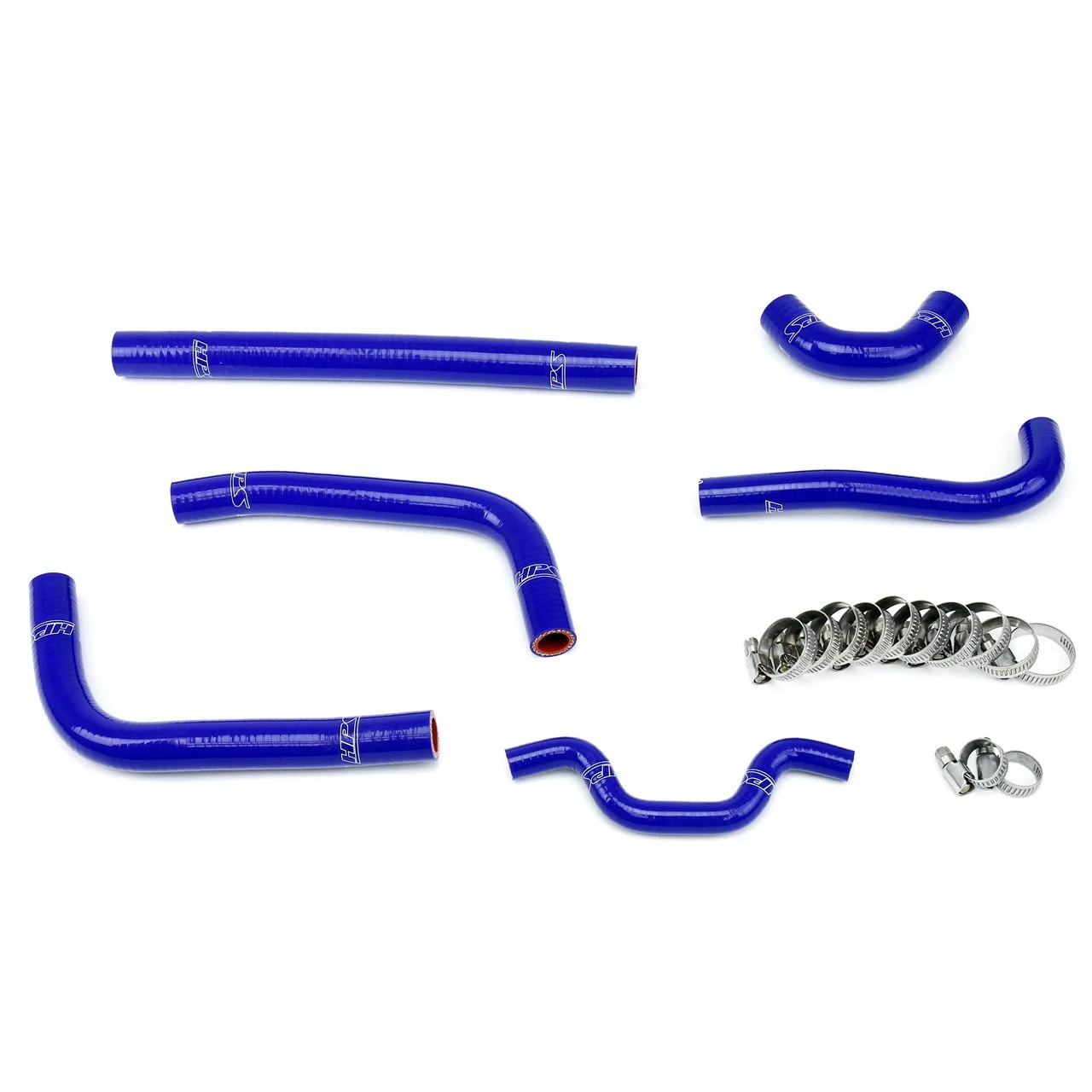HPS Blue Reinforced Silicone Radiator Hose Kit Coolant for Kawasaki 2011 KX250F