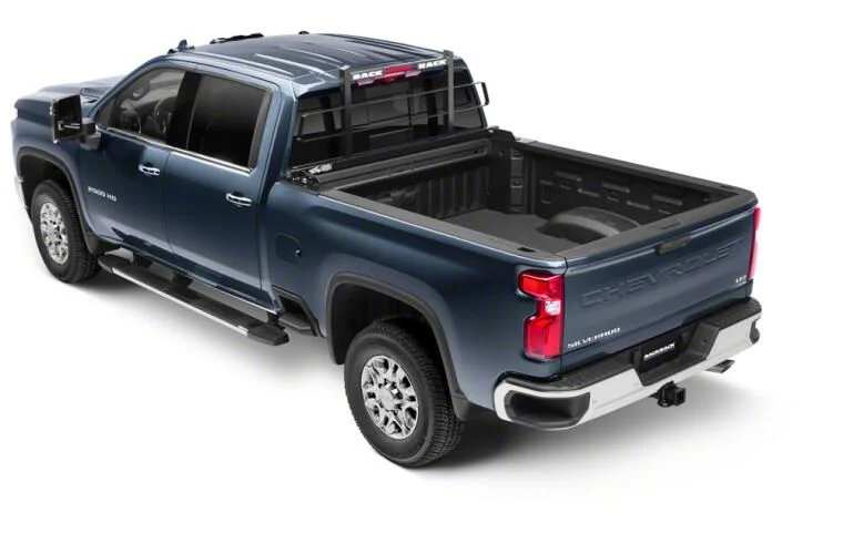 BackRack Headache Rack Frame with 31-Inch Wide Toolbox No Drill Installation Kit (17-26 F-350 Super Duty)