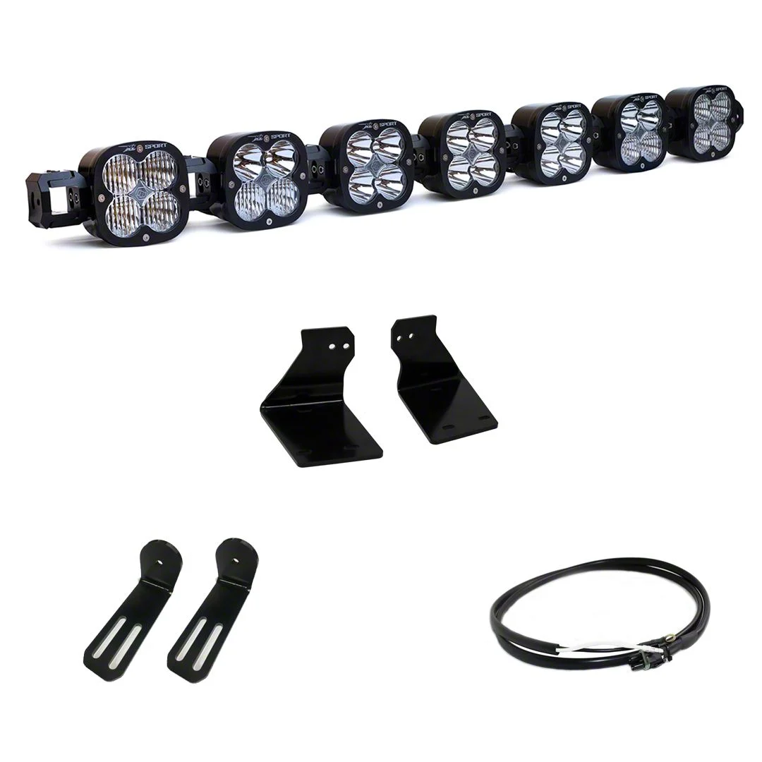 Baja Designs 7 XL Linkable Bumper Light Kit (20-22 F-350 Super Duty w/ Upfitter Switch)