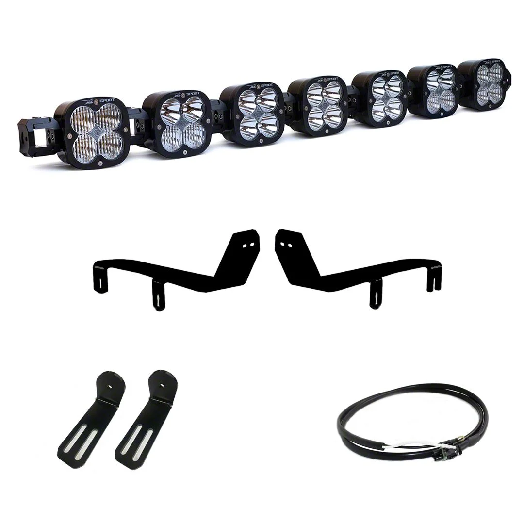 Baja Designs 7 XL Linkable Bumper Light Kit (17-19 F-350 Super Duty w/ Upfitter Switch)