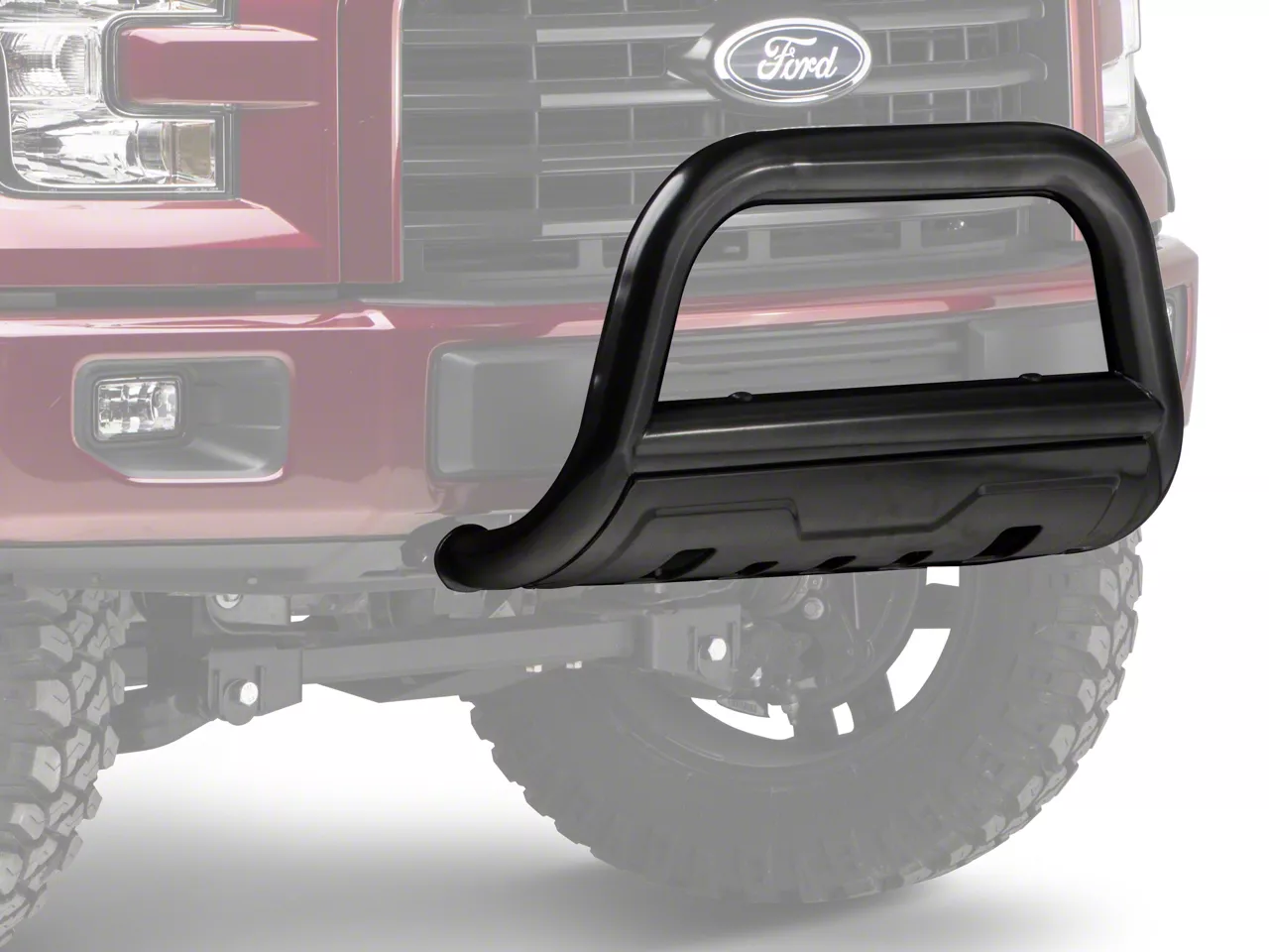 Barricade 3.50-Inch Bull Bar; Black (04-26 F-150, Excluding Raptor)