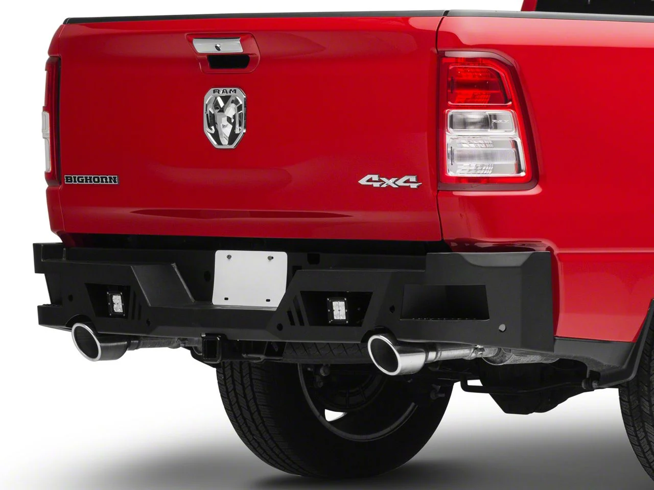 Barricade Extreme HD Rear Bumper with LED Fog Lights (19-26 RAM 1500)