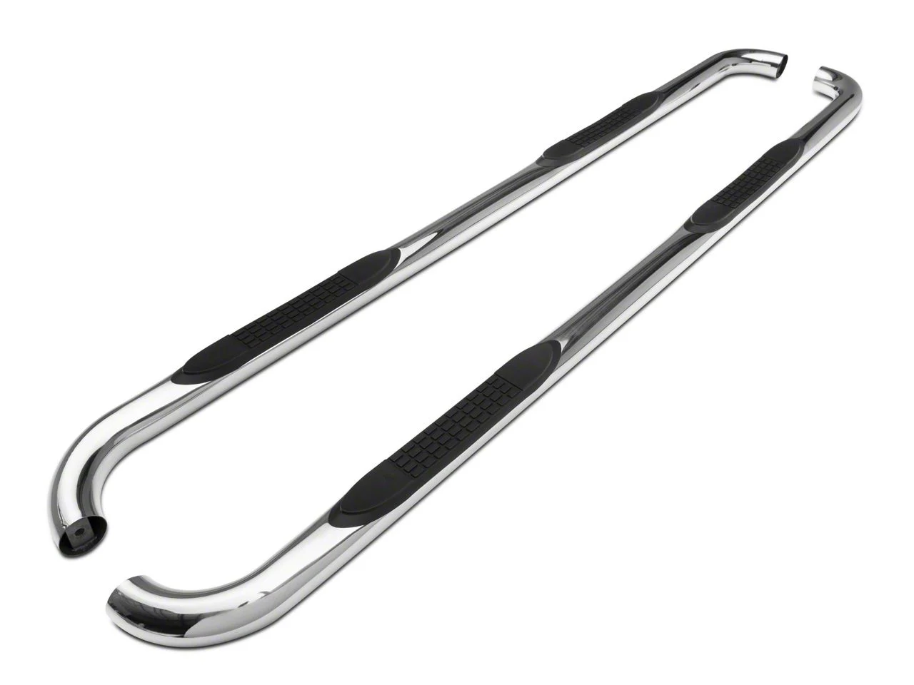 Barricade 3-Inch Side Step Bars; Stainless Steel (10-26 RAM 3500 Mega Cab)