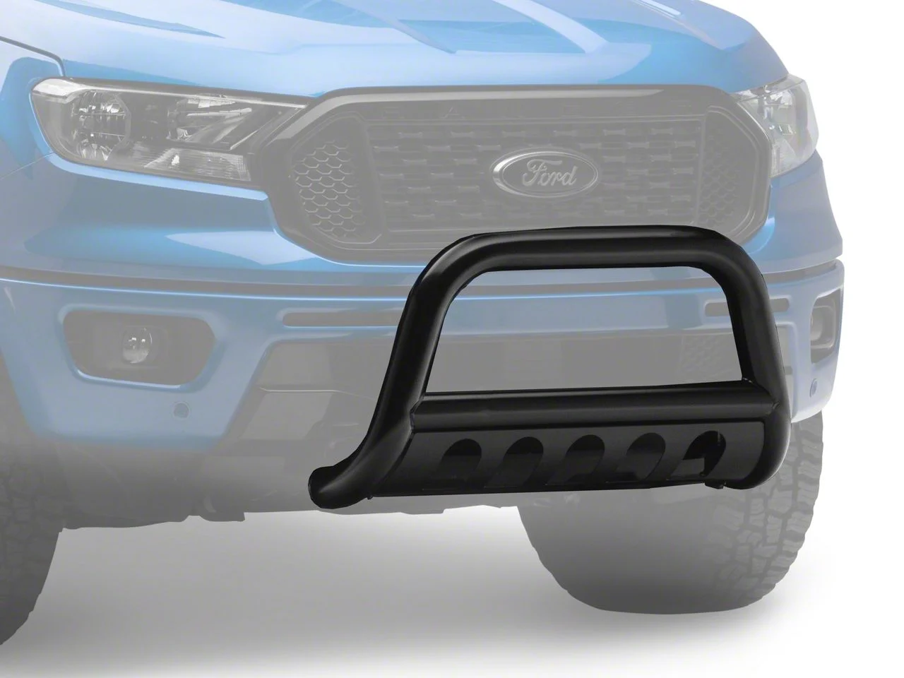 Barricade 3-Inch Bull Bar; Black (19-23 Ranger)
