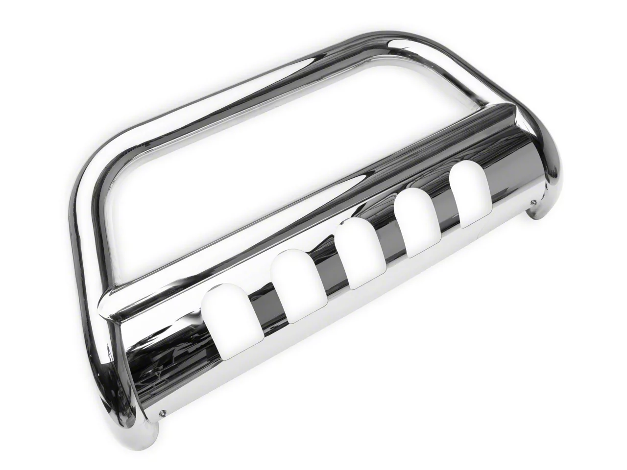 Barricade 3-Inch Bull Bar; Stainless Steel (11-19 Silverado 2500 HD)