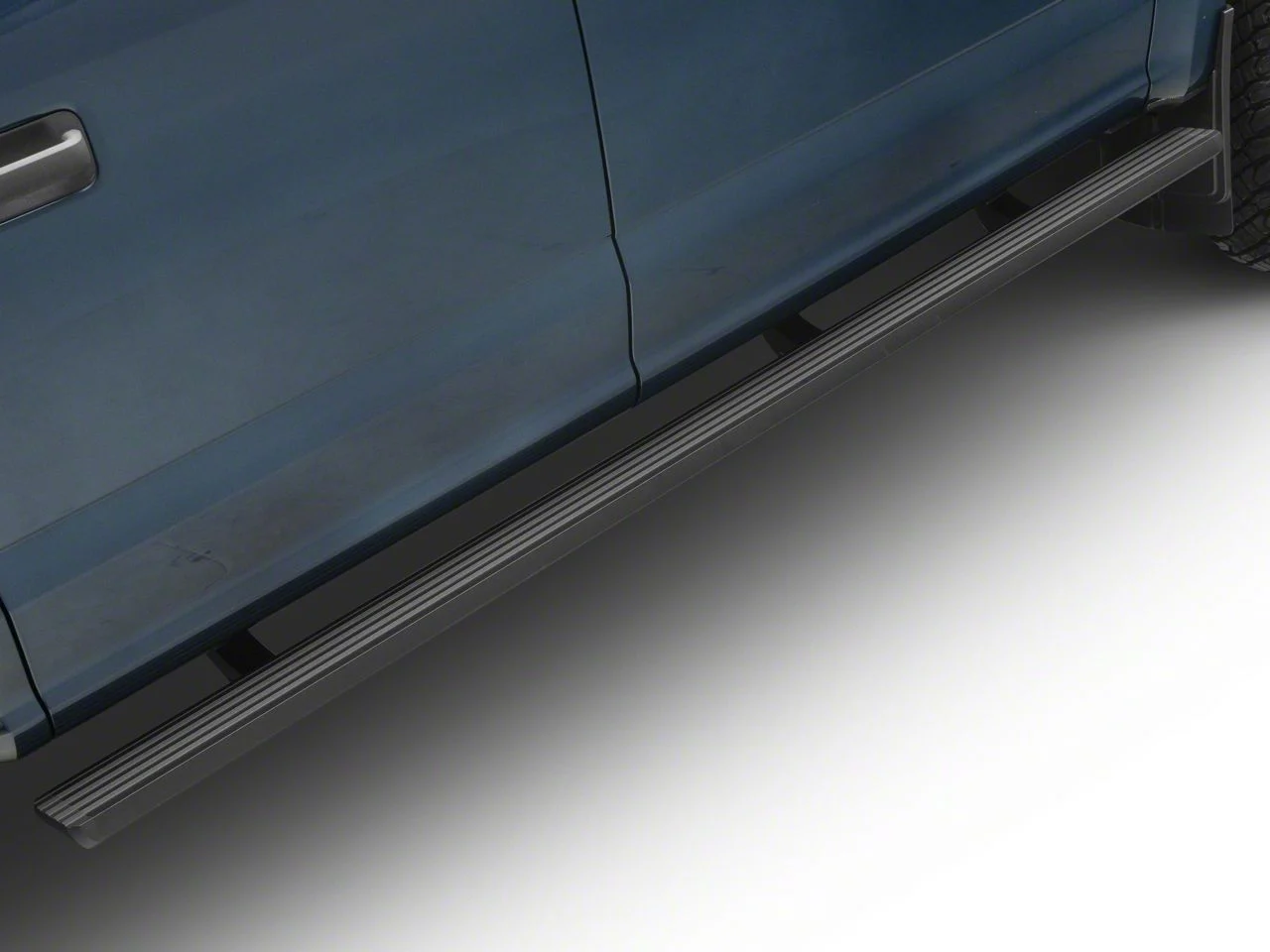 Barricade Aluminum Running Boards; Black (17-26 F-250 Super Duty SuperCrew)