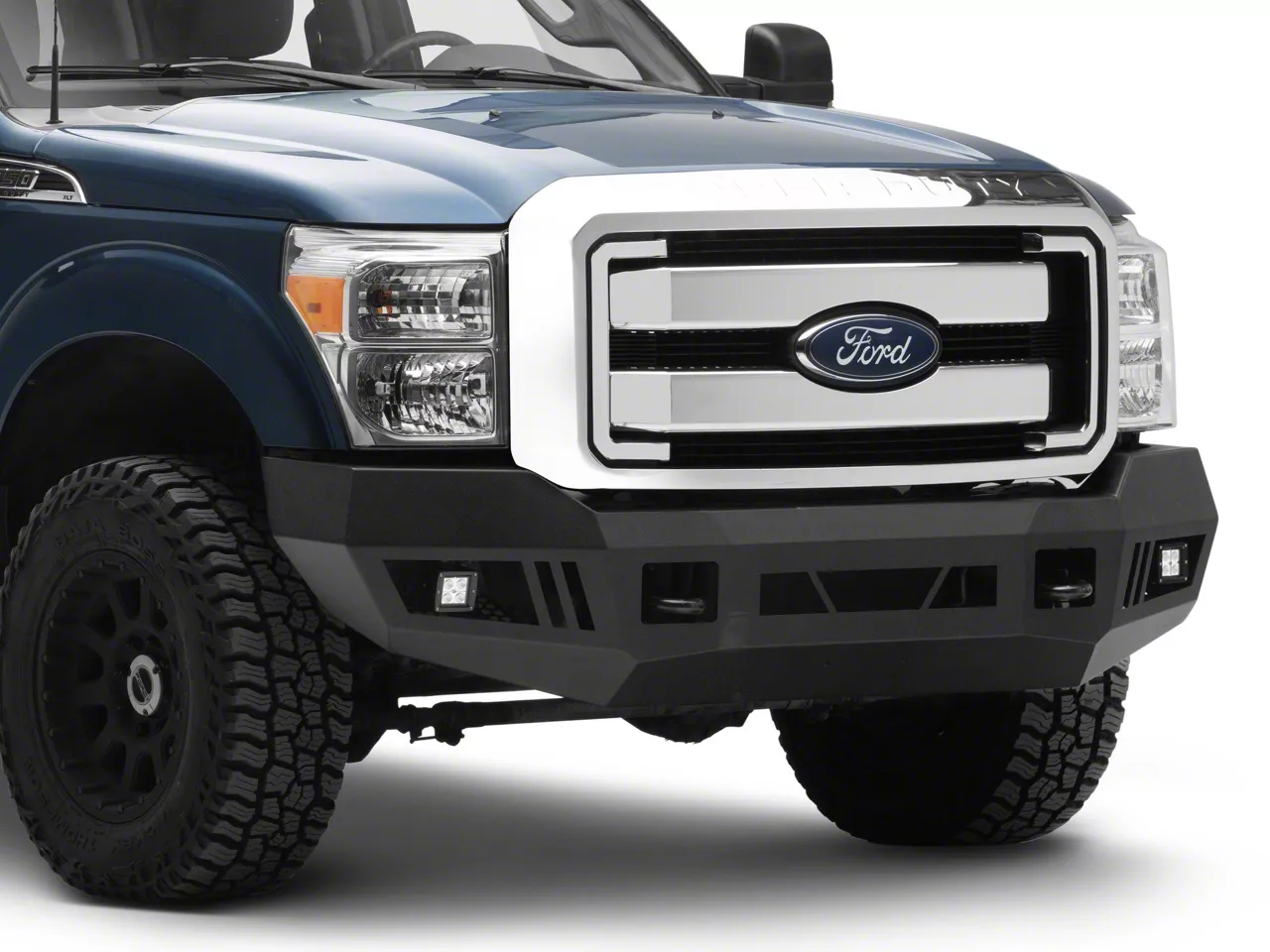 Barricade HD Front Bumper with LED Fog Lights (11-16 F-250 Super Duty)