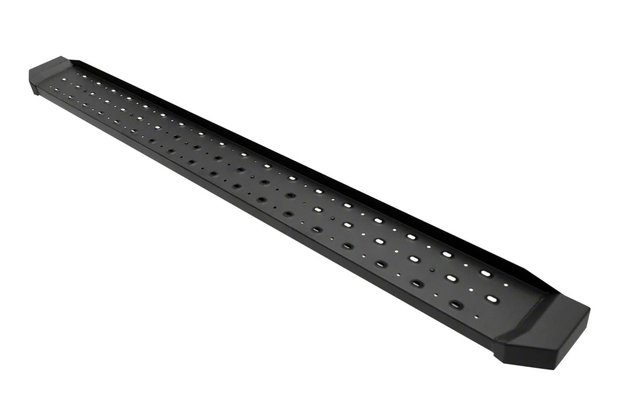 Barricade Rattler Running Boards; Black (17-26 F-250 Super Duty Regular Cab)