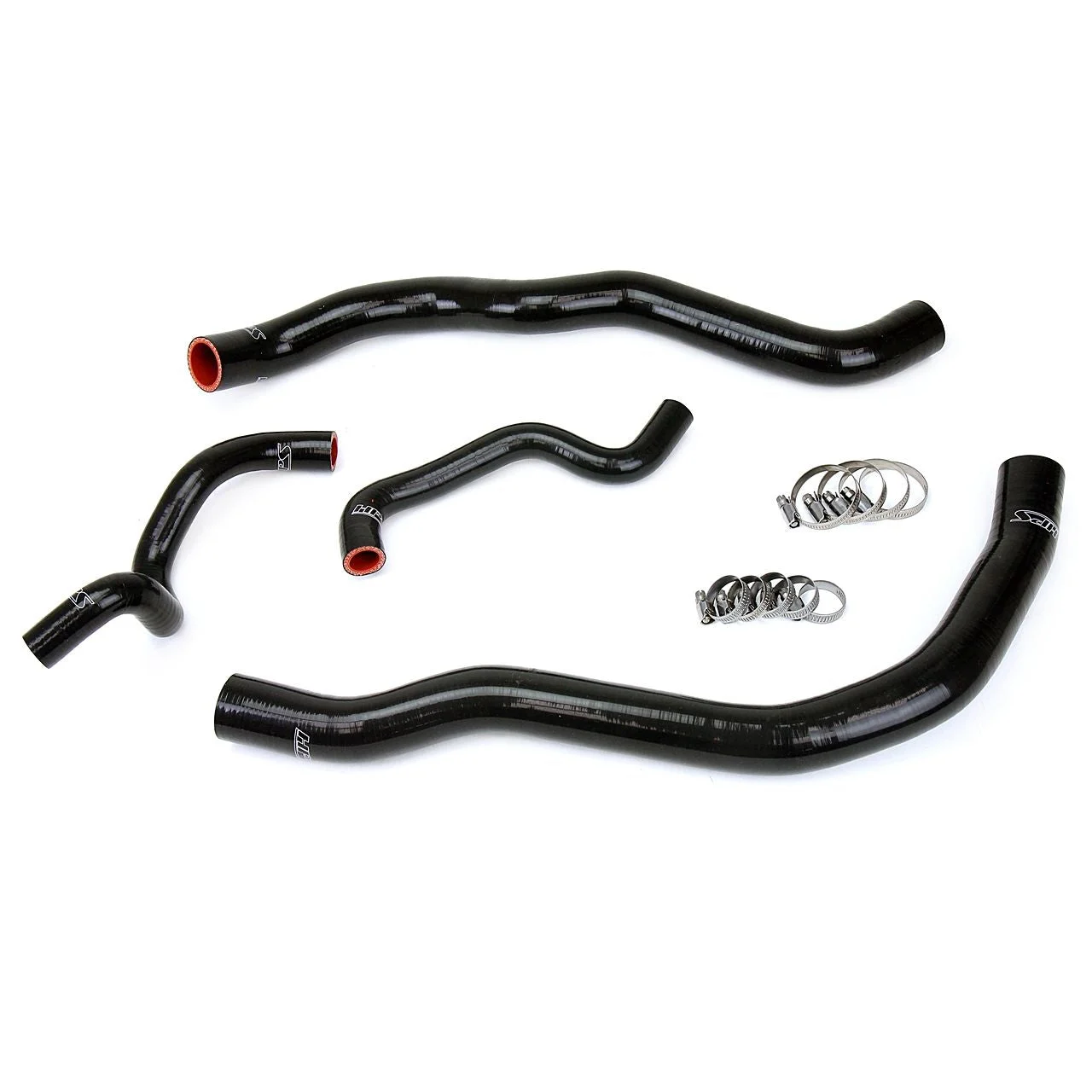 HPS Reinforced Black Silicone Radiator Hose Kit Coolant for Hyundai 11-14 Sonata 2.0L Turbo