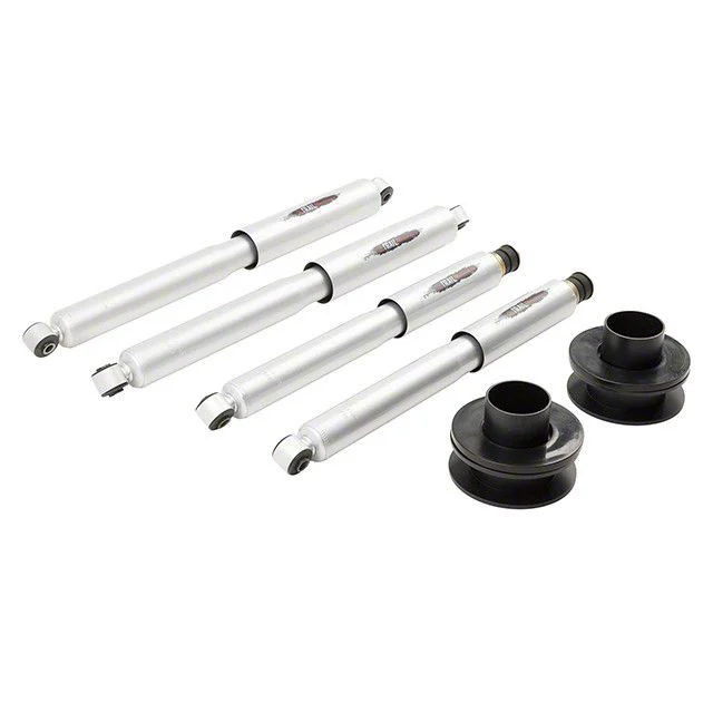 Belltech 2.50-Inch Front Coil Spacer Leveling Kit with Trail Performance Shocks (11-19 4WD F-350 Super Duty)