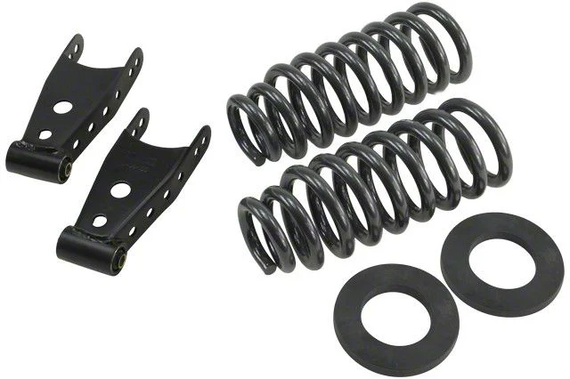 Belltech Stage 1 Lowering Kit; 2 or 3-Inch Front / 2-Inch Rear (09-13 2WD F-150 Regular Cab w/ 6-1/2-Foot Bed)