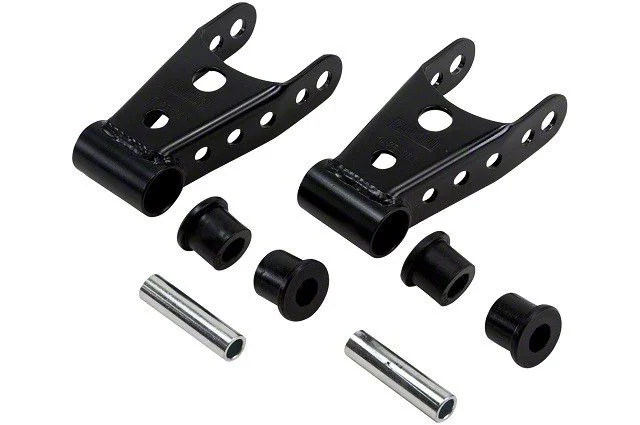 Belltech 1-Inch Drop Leaf Spring Shackles (11-18 Sierra 2500 HD)