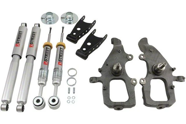 Belltech Stage 3 Lowering Kit with Street Performance Shocks; 2-Inch Front / 2-Inch Rear (04-08 2WD F-150)