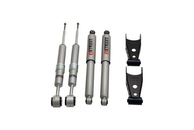 Belltech Stage 3 Lowering Kit with Street Performance Shocks; +1 to -3-Inch Front / 2-Inch Rear (04-08 2WD F-150)