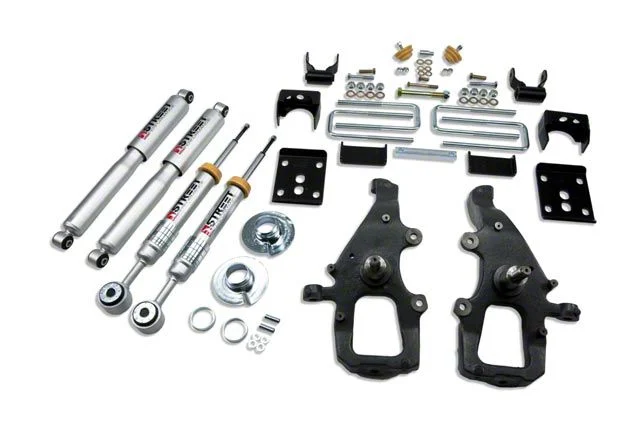 Belltech Stage 3 Lowering Kit with Street Performance Shocks; +1 to -4-Inch Front / 5.50-Inch Rear (04-08 2WD F-150)
