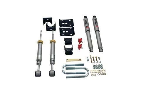 Belltech Stage 3 Lowering Kit with Street Performance Shocks; +1 to -3-Inch Front / 5.50-Inch Rear (04-08 2WD F-150)