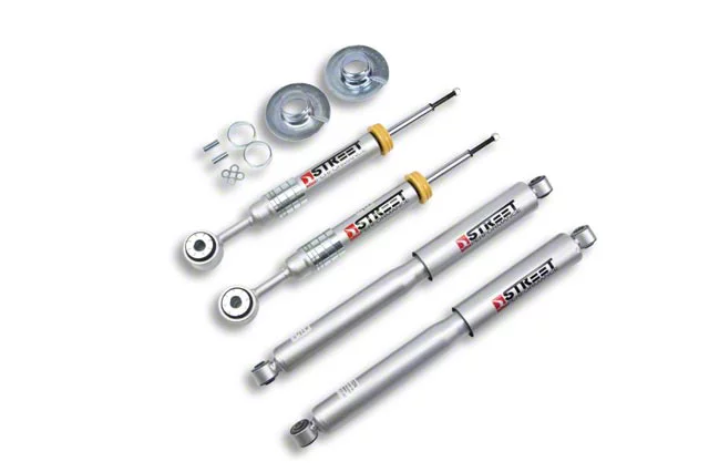 Belltech Street Performance Front and Rear Shocks for +1 to -3-Inch Front / 4-Inch Rear Drop (09-13 2WD F-150)