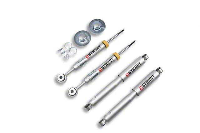 Belltech Street Performance Front and Rear Shocks for +1 to -4-Inch Front / 5.50-Inch Rear Drop (04-08 2WD F-150)
