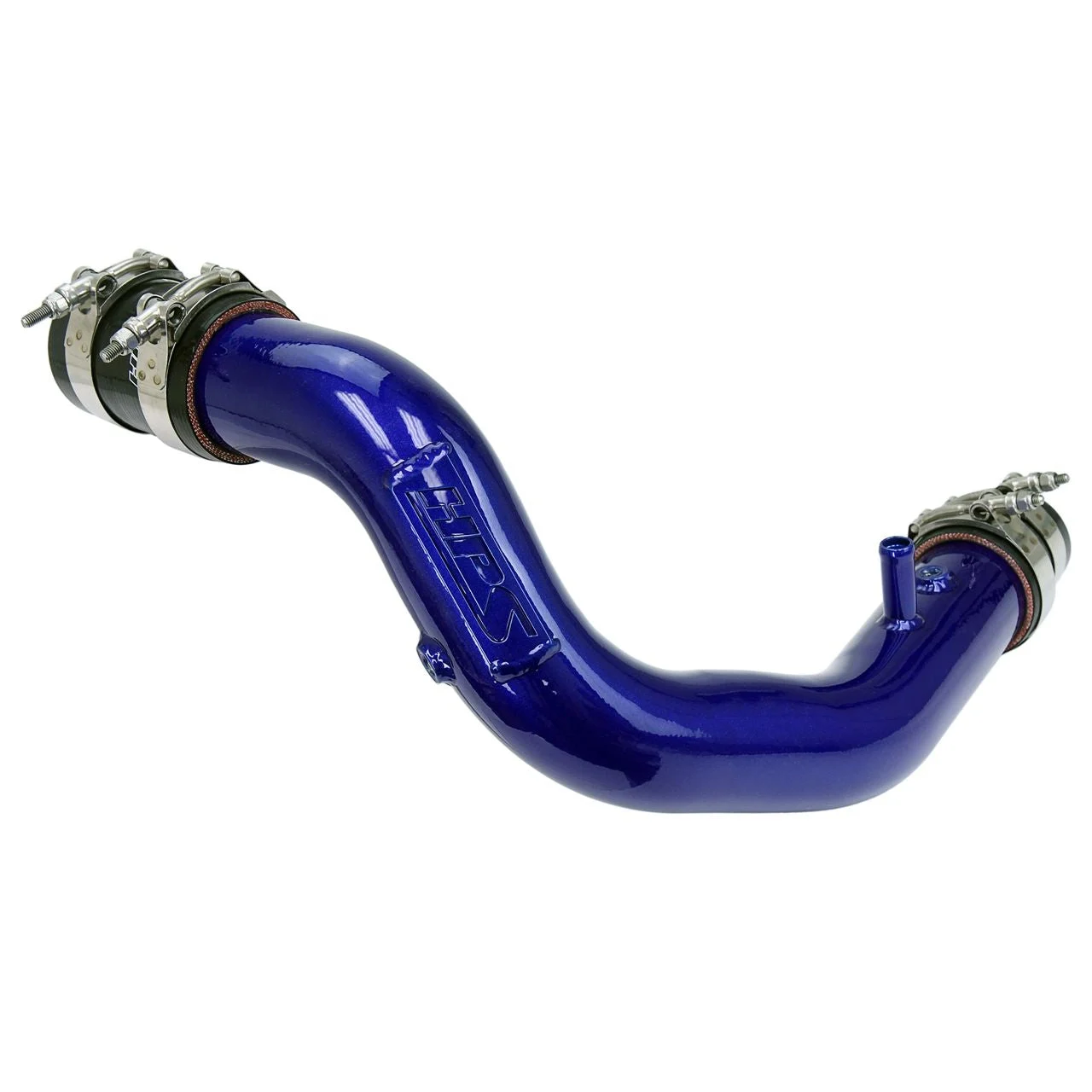 HPS Blue Intercooler Hot Charge Pipe Turbo Boost 16-17 Lexus IS200t 2.0L Turbo