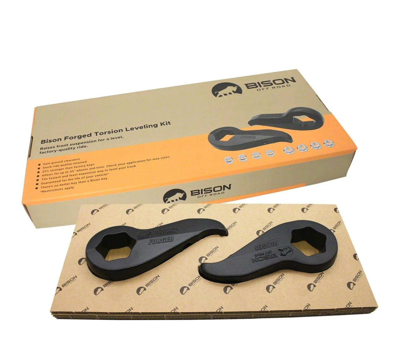 Bison Off-Road 2.50-Inch Torsion Key Leveling Kit (11-18 Sierra 1500)