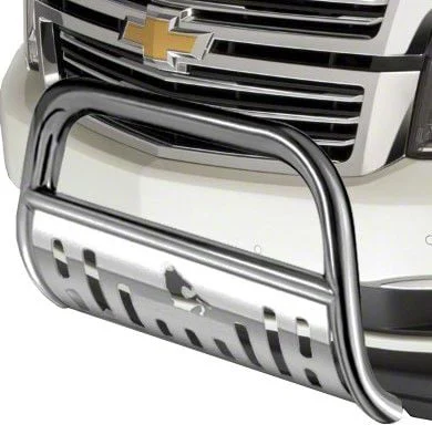 Bull Bar; Stainless Steel (07-18 Sierra 1500)