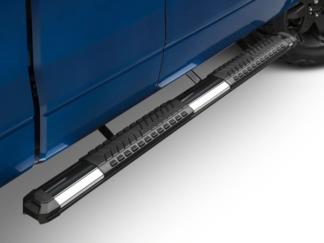 Cutlass Running Boards; Black (09-14 F-150 SuperCab, SuperCrew)