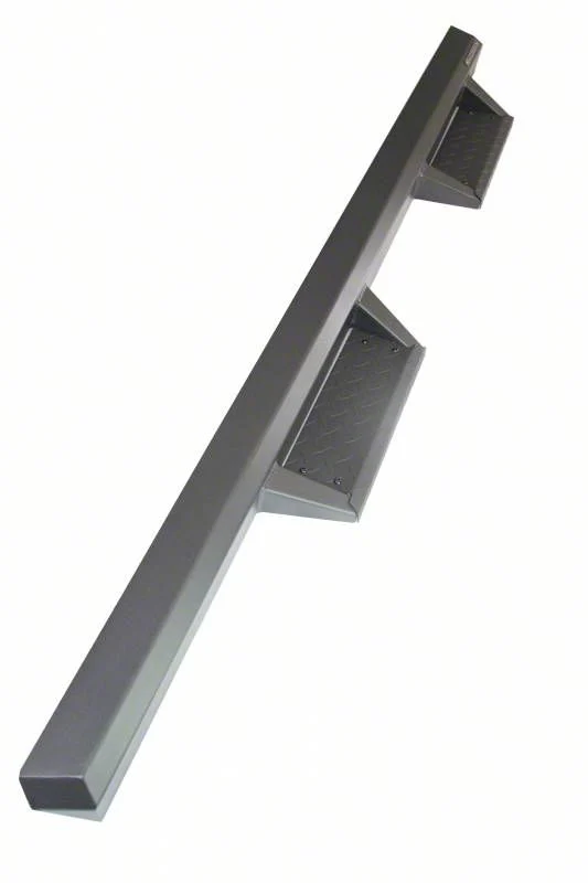Impact Side Step Bars; Black (15-26 F-150 SuperCrew)
