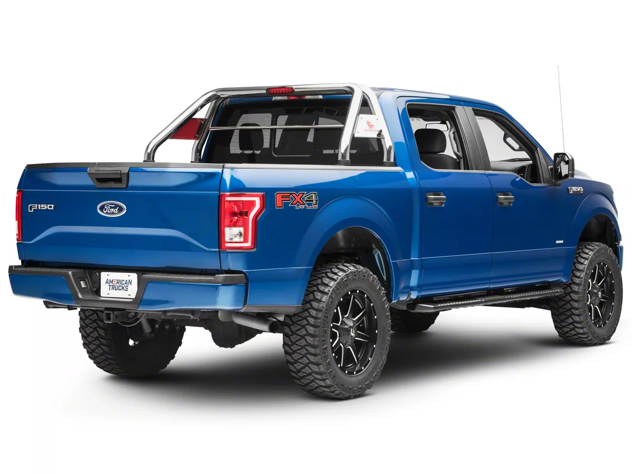 Classic Roll Bar; Stainless Steel (09-26 F-150 Styleside)