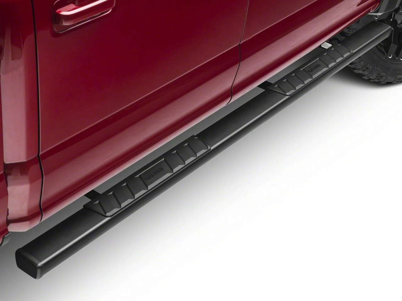 Summit Running Boards; Black (15-26 F-150 SuperCab, SuperCrew)