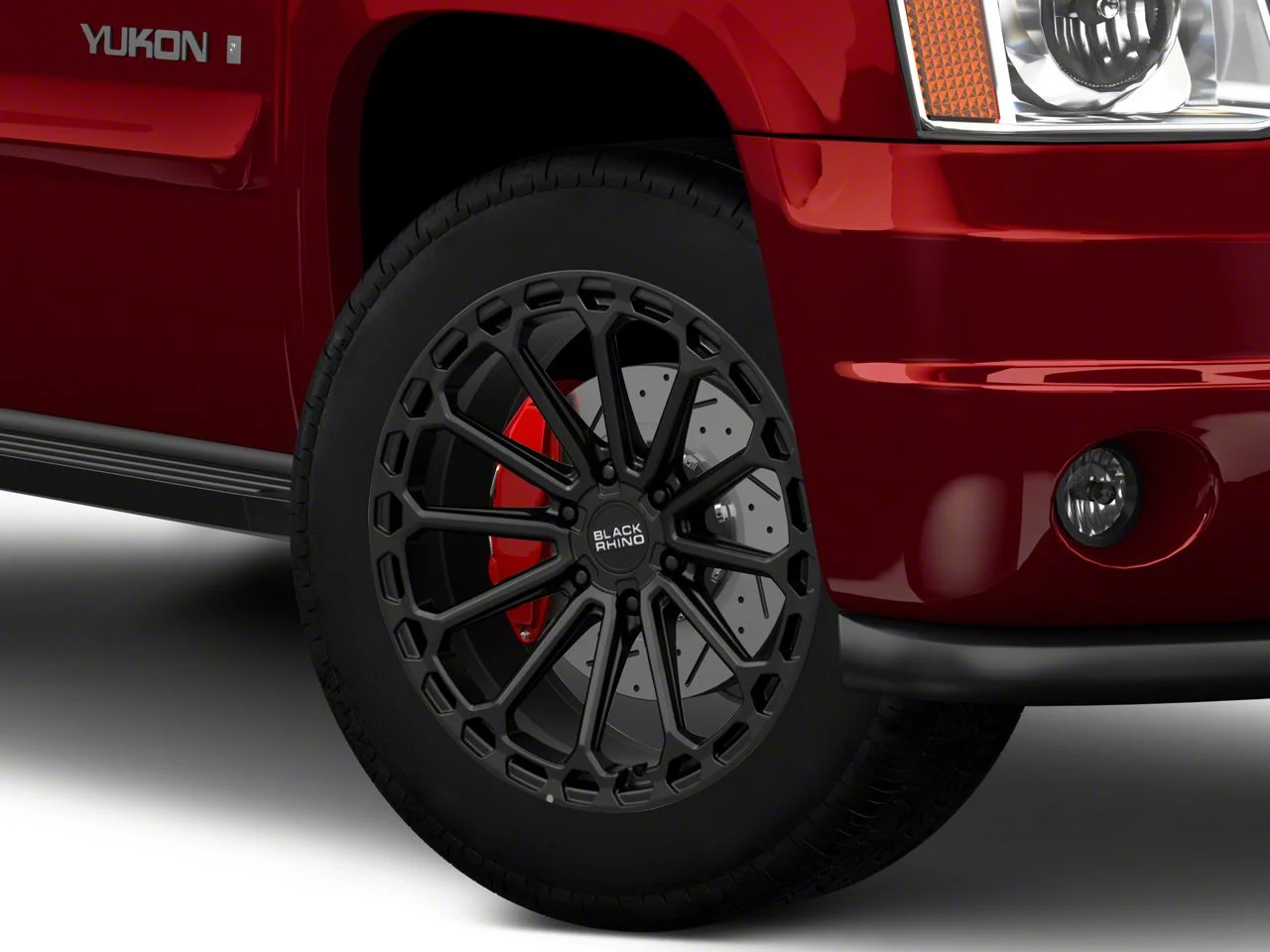 Black Rhino Kaizen Matte Black 6-Lug Wheel; 20x9.5; 12mm Offset (07-14 Yukon)