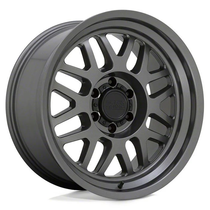 Black Rhino Delta Matte Gunmetal 6-Lug Wheel; 20x9.5; 12mm Offset (15-20 Tahoe)