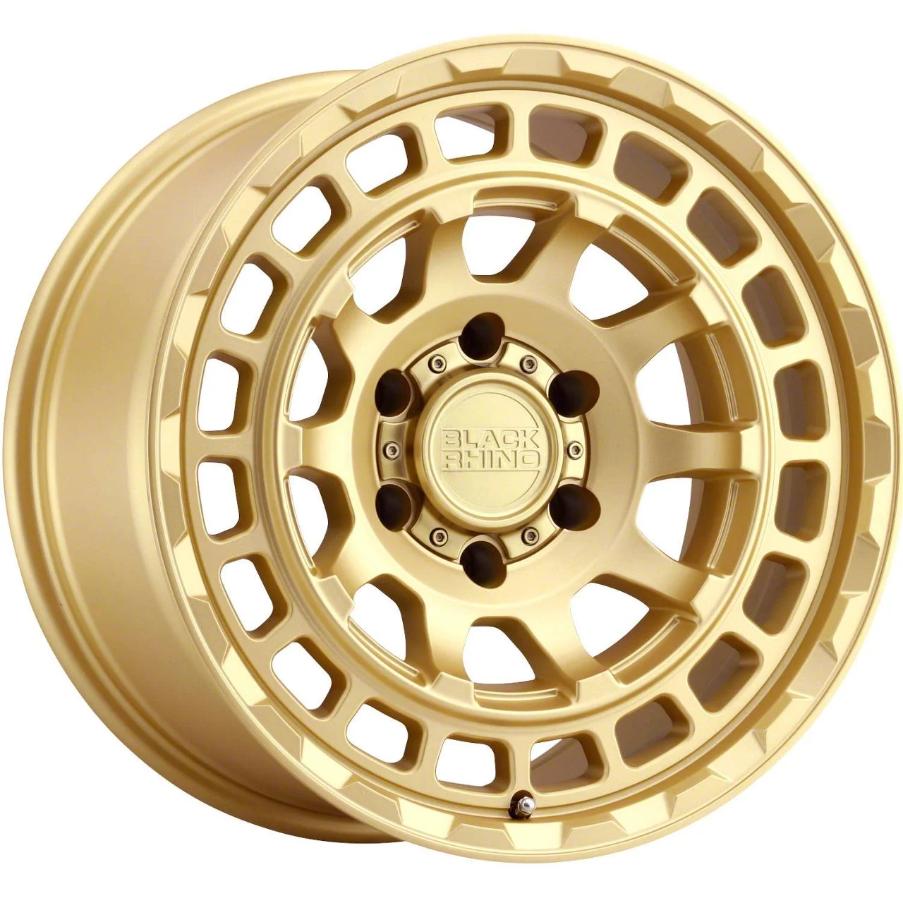 Black Rhino Chamber Matte Gold 6-Lug Wheel; 20x9.5; 12mm Offset (21-26 F-150)