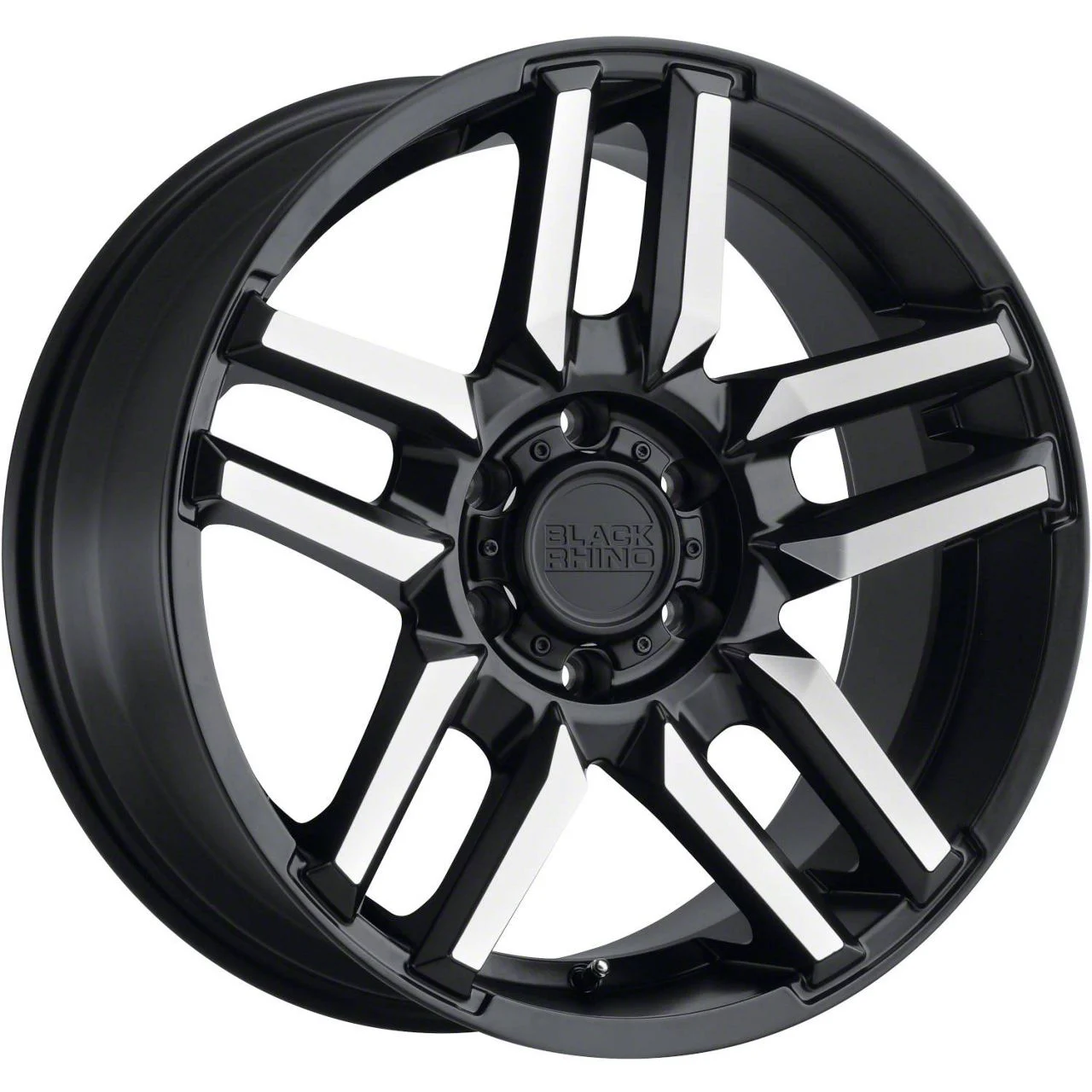 Black Rhino Mesa Matte Black Machined 6-Lug Wheel; 20x9; 12mm Offset (21-26 F-150)