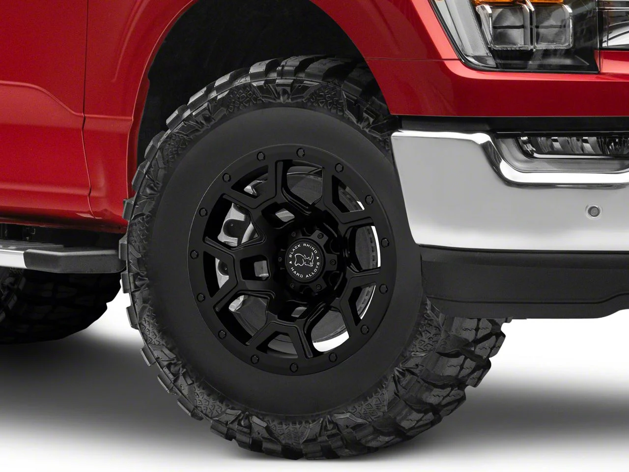Black Rhino Overland Matte Black 6-Lug Wheel; 17x9.5; 6mm Offset (21-26 F-150)