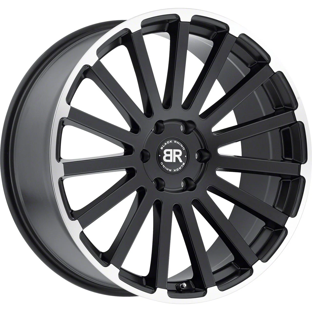 Black Rhino Spear Matte Black Machined 6-Lug Wheel; 20x9; 30mm Offset (21-26 F-150)