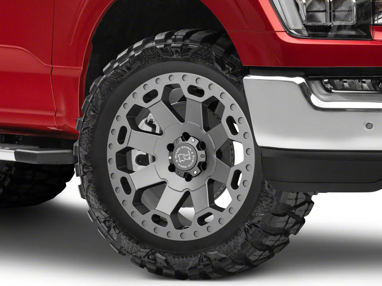 Black Rhino Warlord Matte Gunmetal 6-Lug Wheel; 20x9; 12mm Offset (21-26 F-150)