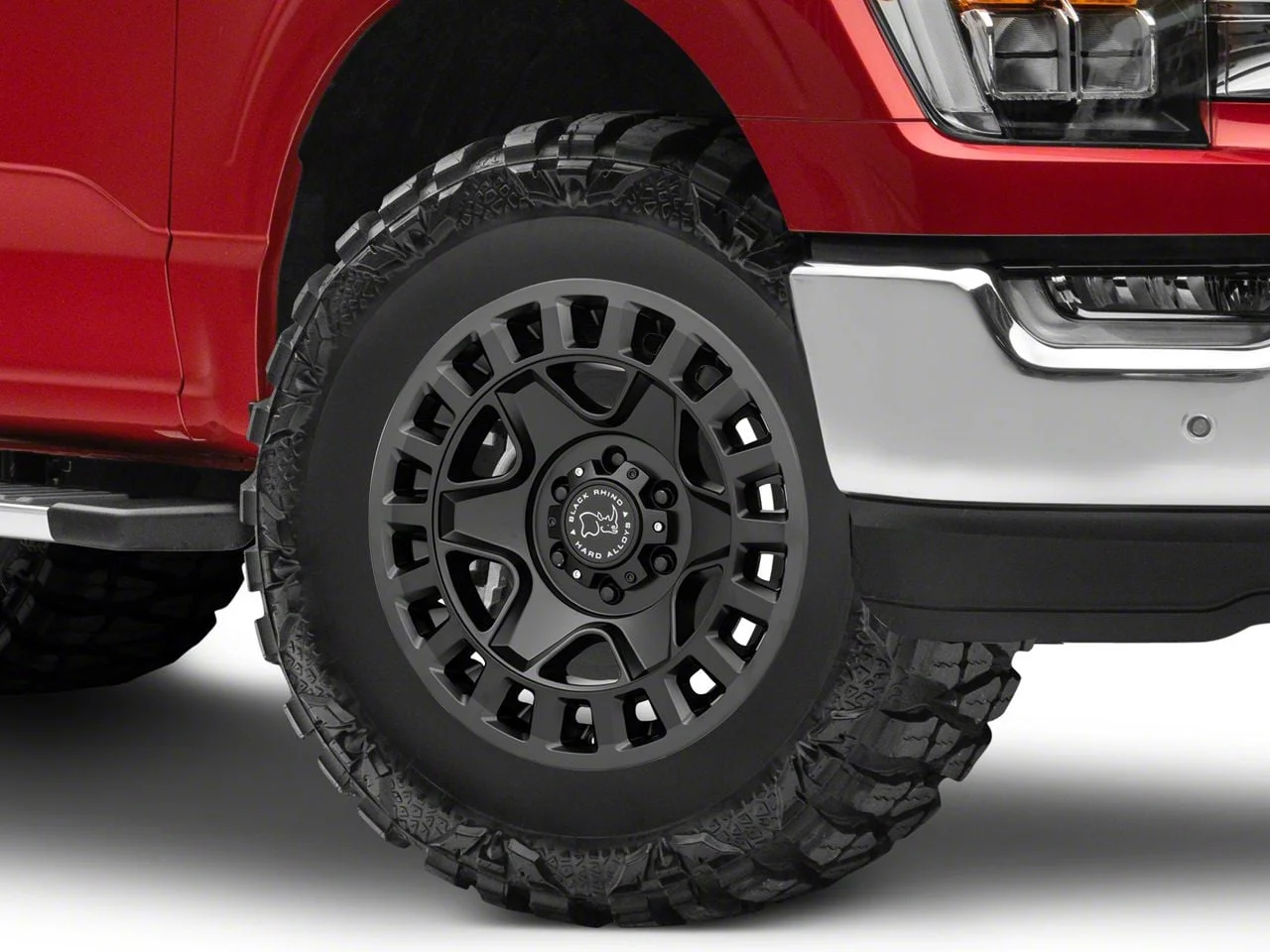 Black Rhino York Matte Black 6-Lug Wheel; 18x9; 12mm Offset (21-26 F-150)