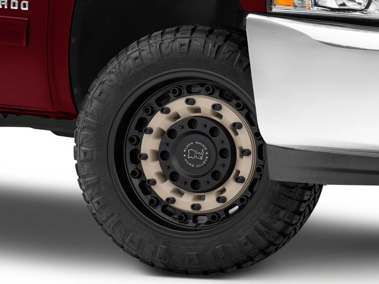 Black Rhino Arsenal Sand on Black 6-Lug Wheel; 20x12; -44mm Offset (07-13 Silverado 1500)