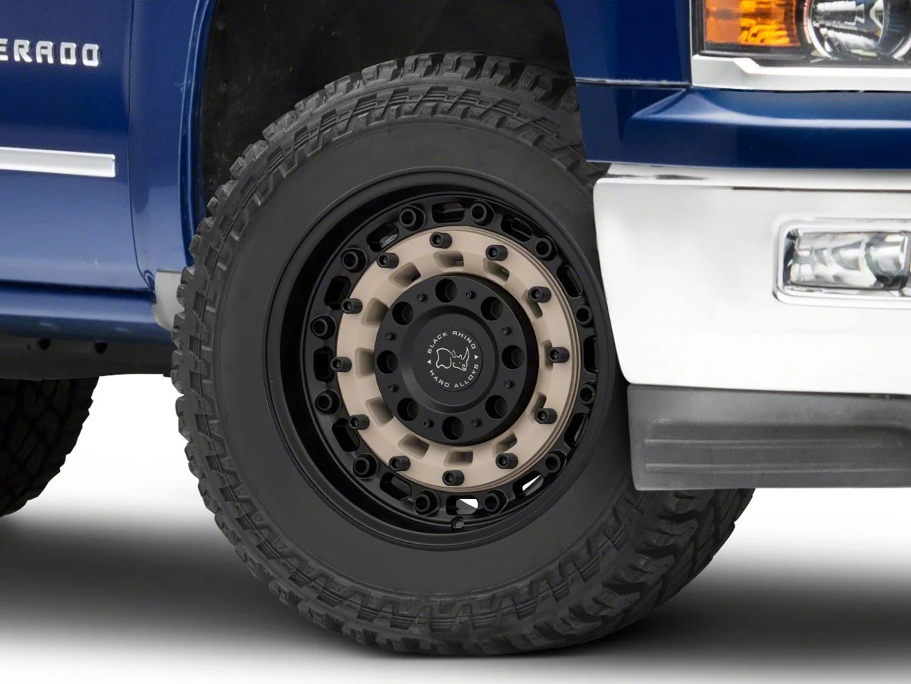 Black Rhino Arsenal Sand on Black 6-Lug Wheel; 20x12; -44mm Offset (14-18 Silverado 1500)