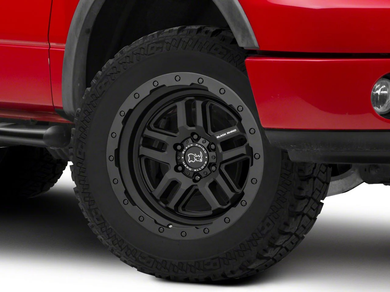 Black Rhino Barstow Textured Matte Black 6-Lug Wheel; 20x9.5; 12mm Offset (04-08 F-150)