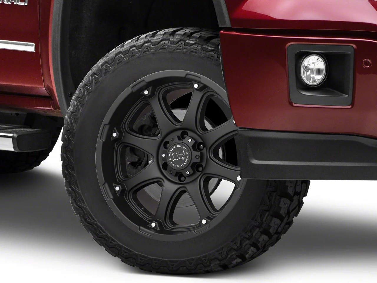Black Rhino Glamis Matte Black 6-Lug Wheel; 20x12; -44mm Offset (14-18 Sierra 1500)