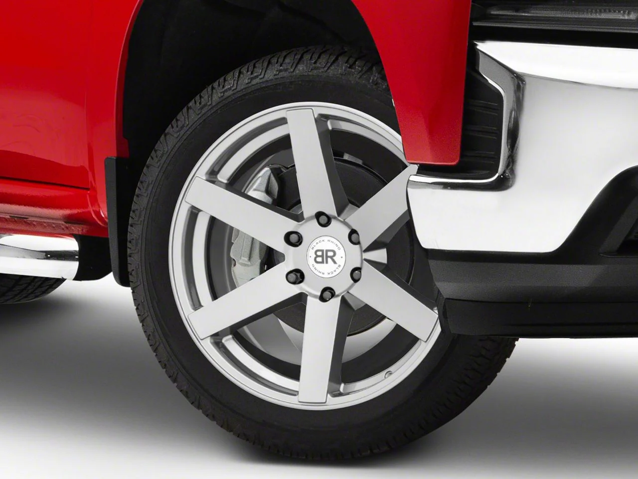 Black Rhino Karoo Gloss Gunmetal 6-Lug Wheel; 22x10; 20mm Offset (19-26 Silverado 1500)