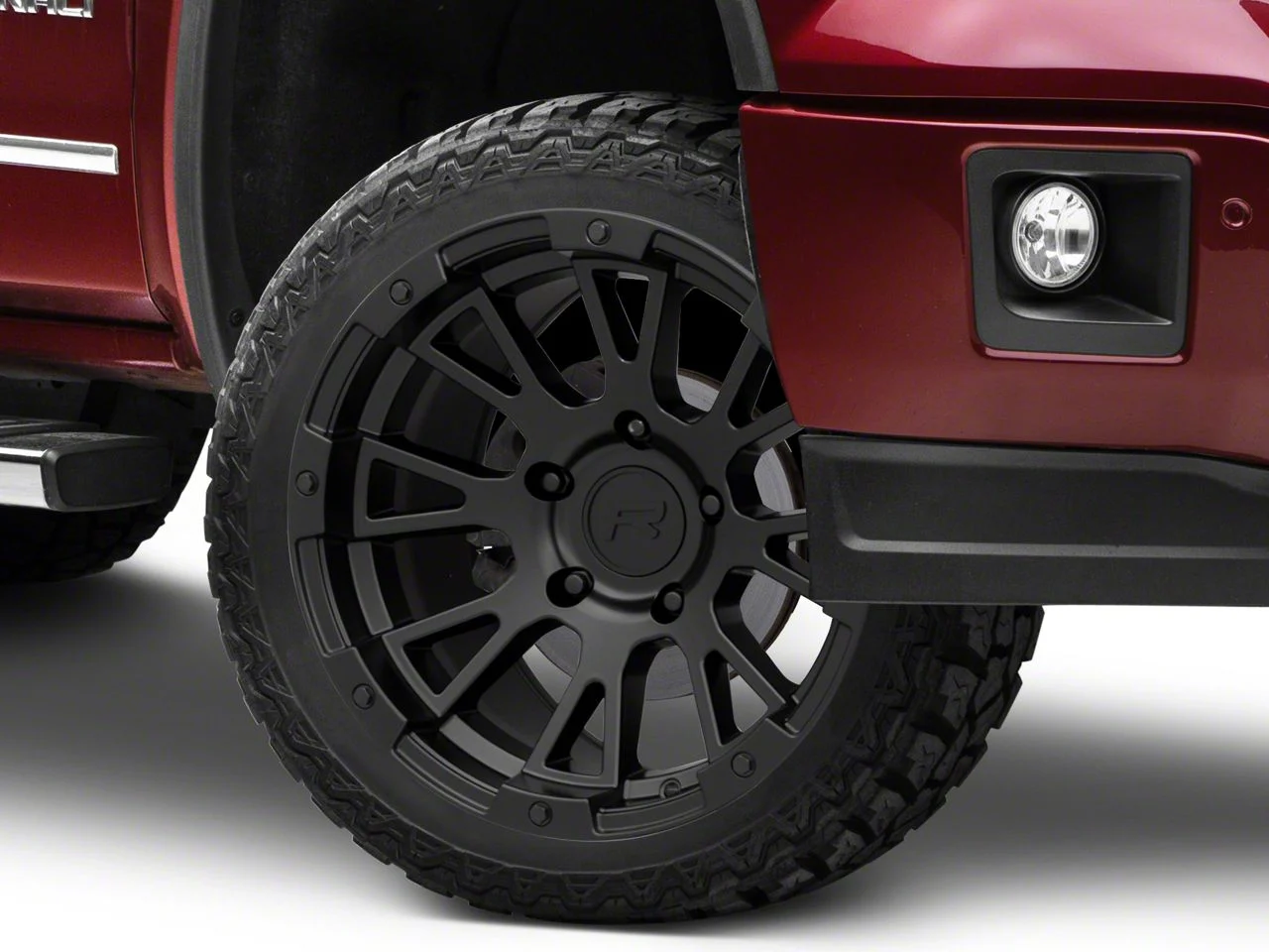 Black Rhino Karoo Matte Black 6-Lug Wheel; 24x10; 20mm Offset (14-18 Sierra 1500)