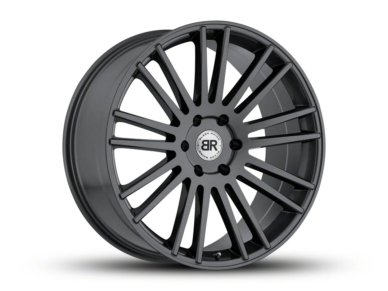 Black Rhino Kruger Gloss Gunmetal 6-Lug Wheel; 20x9; 15mm Offset (14-18 Sierra 1500)