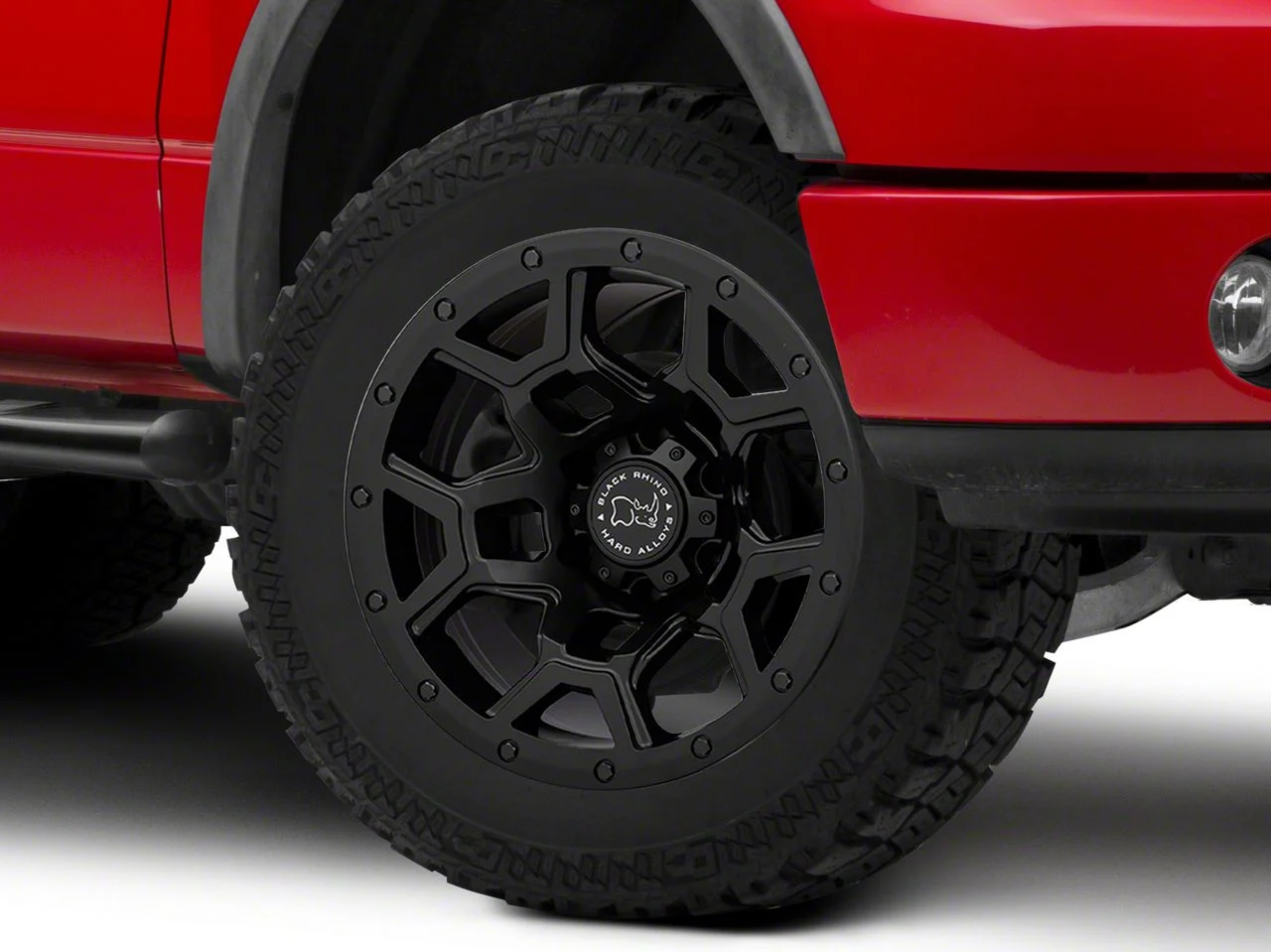 Black Rhino Overland Matte Black 6-Lug Wheel; 20x9.5; 6mm Offset (04-08 F-150)