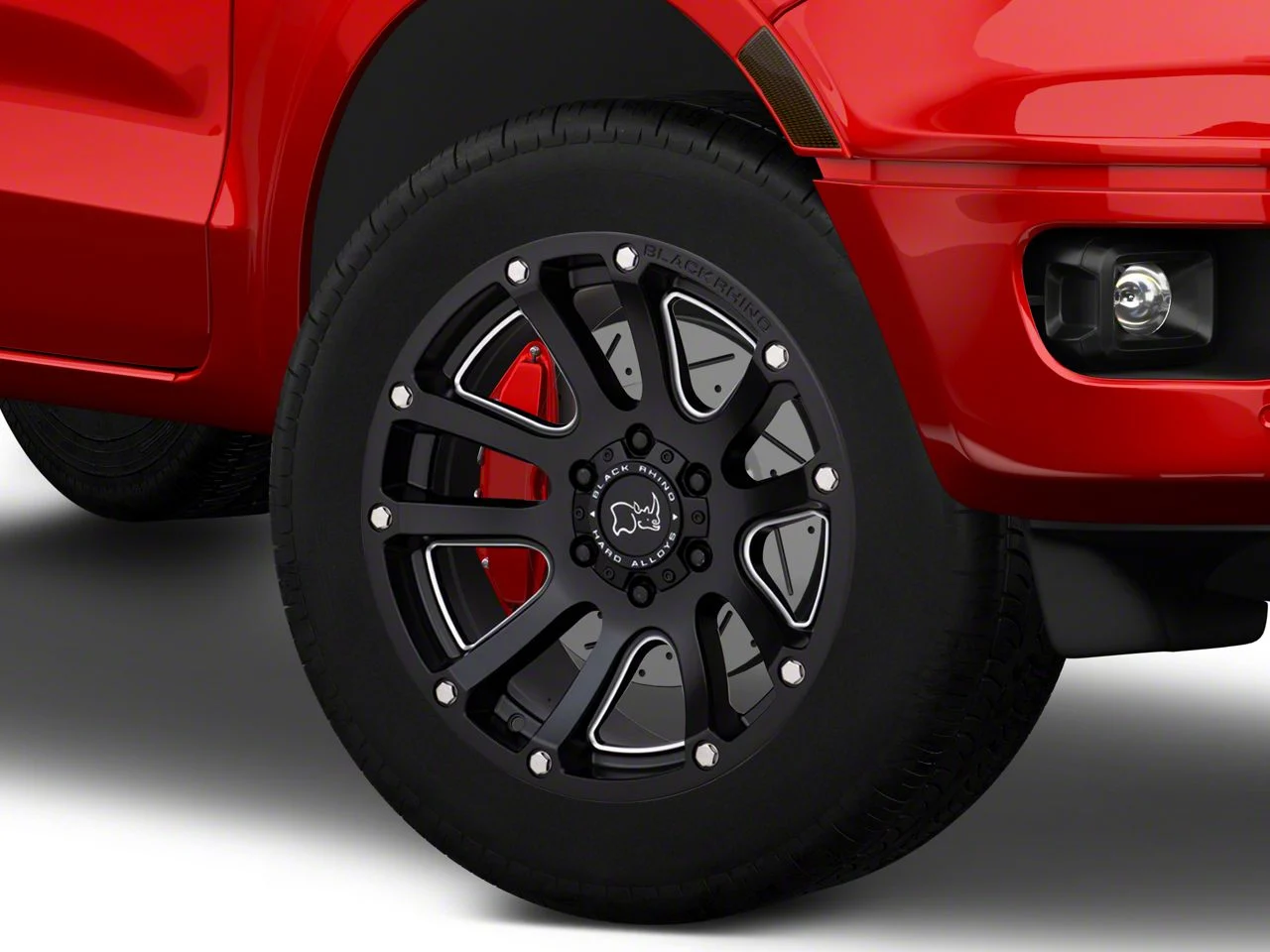 Black Rhino Highland Matte Black 6-Lug Wheel; 20x9.5; 12mm Offset (19-23 Ranger)
