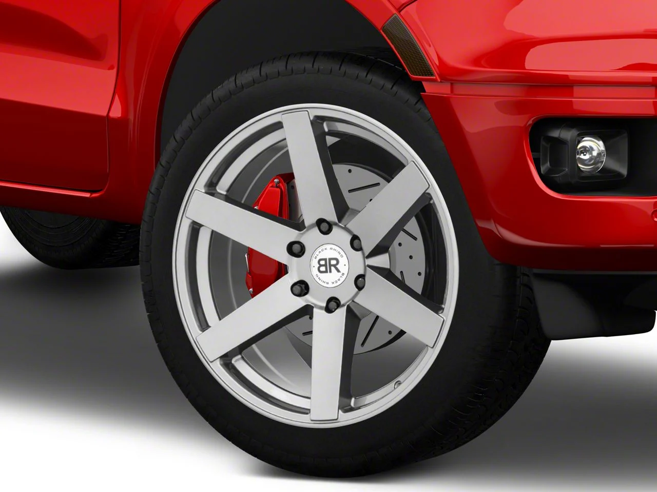 Black Rhino Karoo Gloss Gunmetal 6-Lug Wheel; 22x10; 20mm Offset (19-23 Ranger)