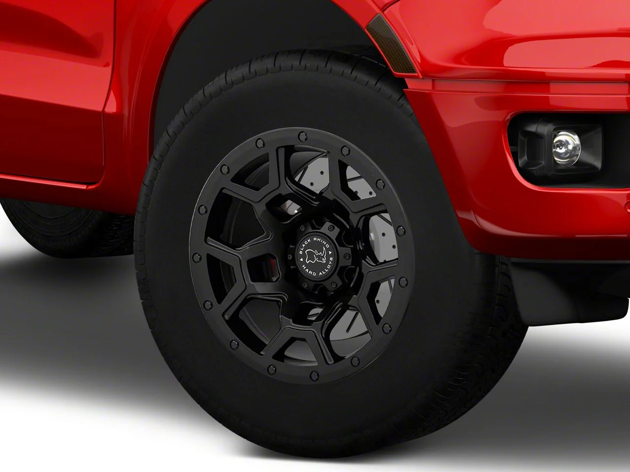 Black Rhino Overland Matte Black 6-Lug Wheel; 18x9.5; -18mm Offset (19-23 Ranger)