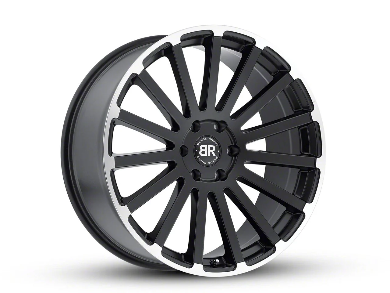 Black Rhino Spear Matte Black Machined 6-Lug Wheel; 20x9; 15mm Offset (19-23 Ranger)