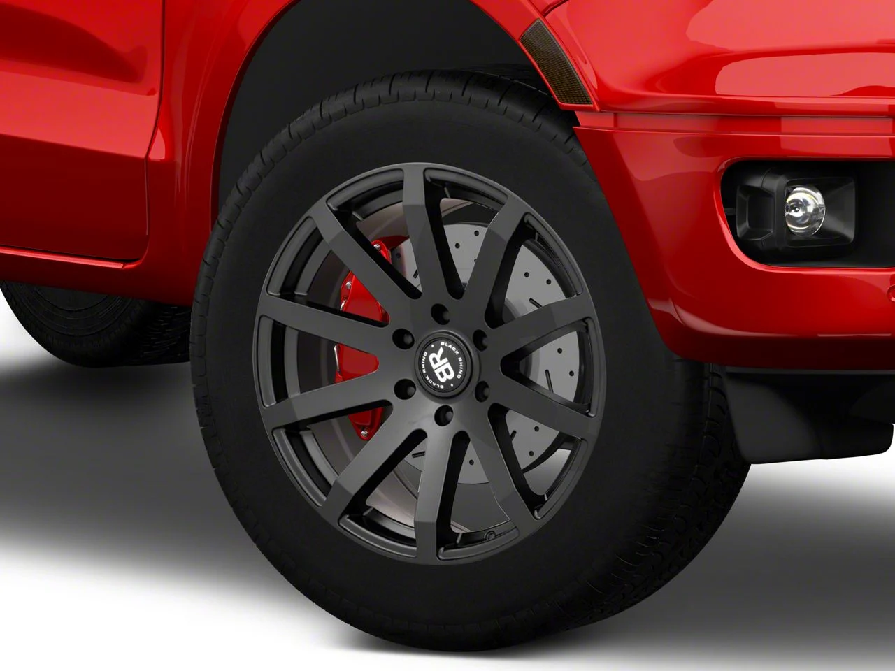Black Rhino Traverse Matte Black 6-Lug Wheel; 20x9; 15mm Offset (19-23 Ranger)